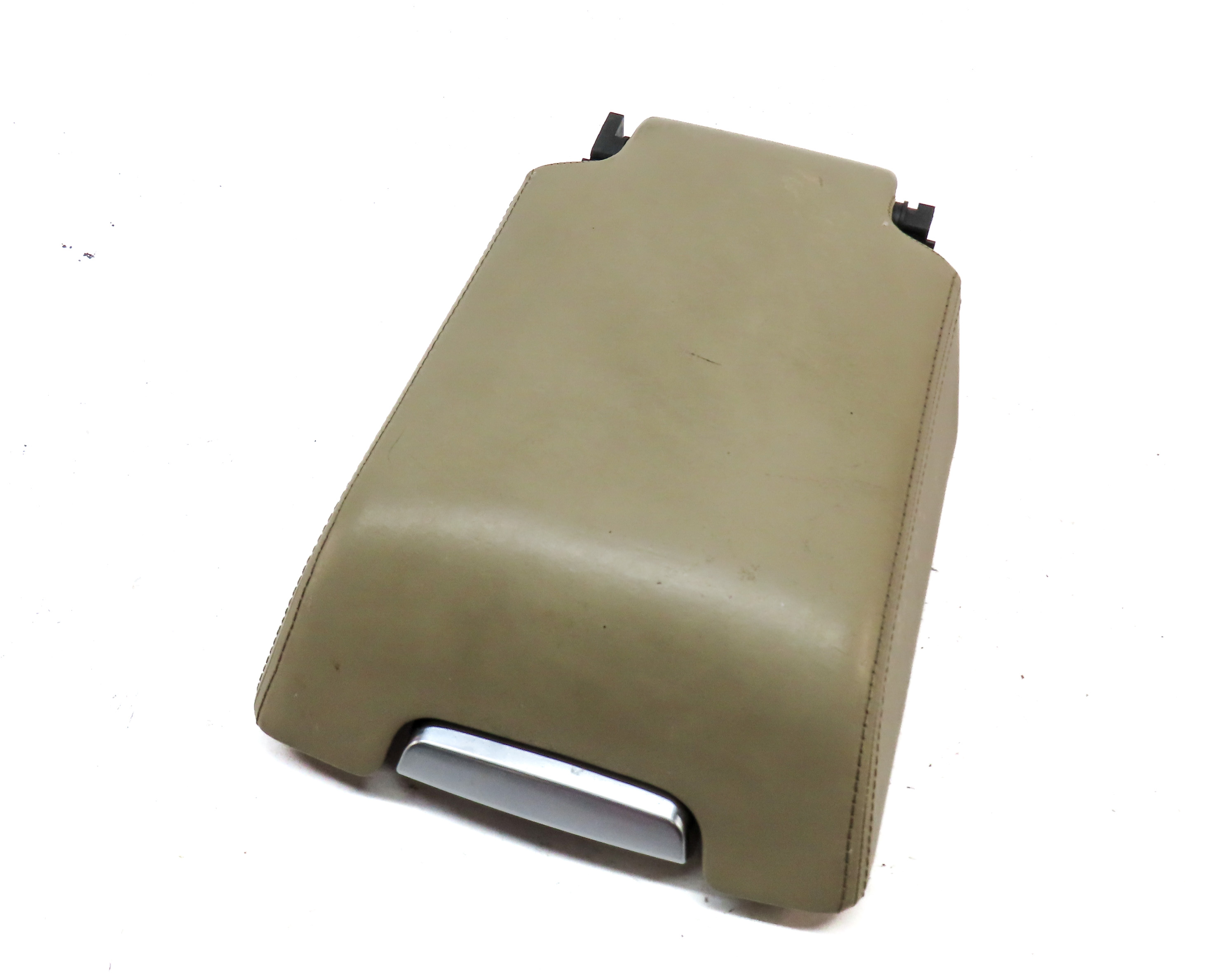 2010-2016 LAND ROVER LR4 FRONT CENTER CONSOLE REFRIGERATOR ARMREST LID (Almond) — exact item pictured